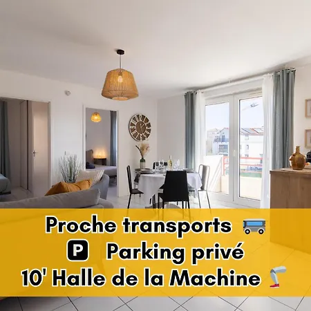 Apartment L'envolee - Entier Avec Balcon & Parking Prive - So Cozy *
